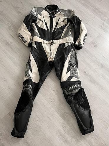 moderne pantalone 2023: BÜSE dvodelno kožno odelo za motociklizam (jakna + pantalone spojene — 1
