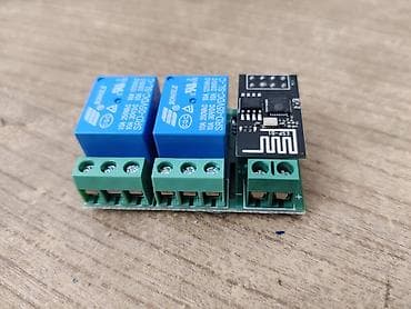 antene za wifi: Dvokanalni ESP8266 ESP-01 wifi relej 5V Ovaj relejski modul je — 2