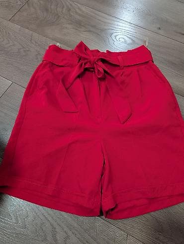 Ženske šorts pantalone – crvene, EVIA RO - Brend: EVIA RO (etiketa na na lalafo.rs Ženske šorts pantalone – crvene, EVIA RO - Brend: EVIA RO (etiketa na