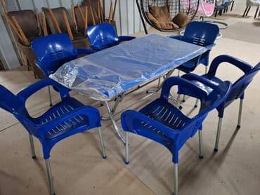 set za pomeranje namestaja: Bastanski set 🏡 Izaberite vas komplet po zelji. Cena: Sto + 6 stolica= — 5