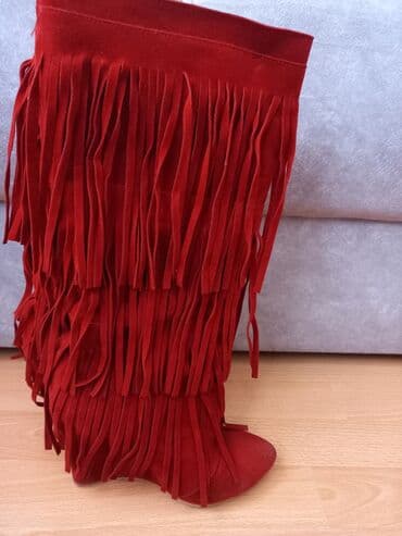 bajkerske čizme: High boots, 37 — 3