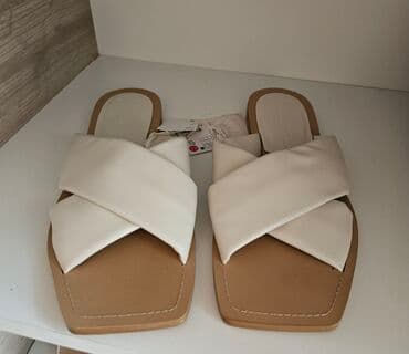 stradivarius zenske pantalone: Modne papuče, Stradivarius, 37 — 3