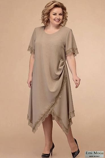 Ženska obuća: Ženska haljina Emi Moda – Made in Italy - Kroj: A-linija sa — 1