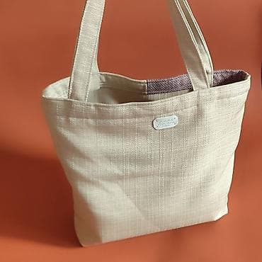 torbe ženske: Ručna torba – patchwork tote - Materijal: gust tkani pamuk/platno u — 3