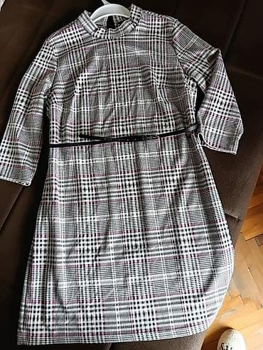 zara l: Haljina Blue Motion – karo dezen - Brend: Blue Motion - Kroj: ravna — 7