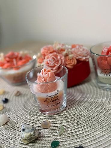 Sve za vikendicu i baštu: ✨ Ručno rađene sveće od 100% prirodnog sojinog voska 🕯️ Unikatne — 8