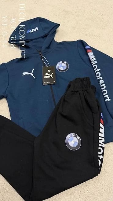 Komplet trenerke: Dečiji komplet ACG 508 – BMW M Motorsport x Puma stil - Set sadrži — 5