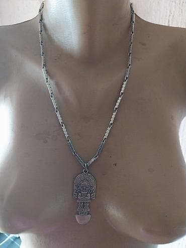 Venčanice i aksesoari: Ogrlica sa privjeskom “Peru” – andski motiv - Materijal: metal u — 1