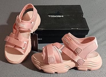 primadonna obuca online: Roze i ljubičaste TOGOSHI preudobne sandale sa platformom 38, cena za — 2