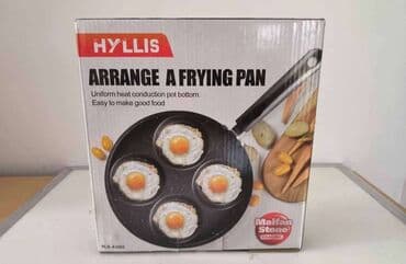 resetka za pecenje mesa: Prečnik tiganja:25cm. Prečnik otvora:9cm. Nelepljivi tiganj se — 3