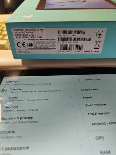 mini klima top shop: Huawei MediaPad T3 veličine 10 inca, od 2gb/16gb, procesor quad core — 1