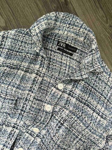 zara helanke sa slicem: Zara, M (EU 38), Plaid — 2