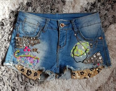 dsquared2 bermude: M (EU 38), Jeans, Single-colored — 1