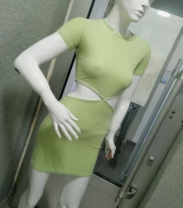 comma haljine 2022: Freever S (EU 36), color - Green, Short sleeves — 3