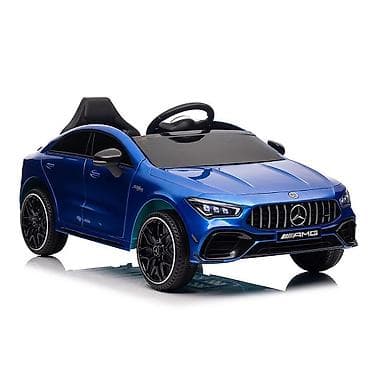 dečije sedište za auto: Mercedes CLA 45 AMG – Plavi | Dečiji auto na akumulator Šifra — 4