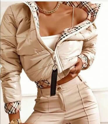 new yorker sako: Burberry, S, Plaid, With lining — 6