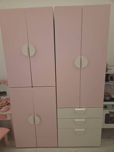 Dečiji ormar – modularni set sa mnogo prostora Dva ormana koja mogu