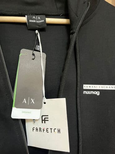 Donji delovi trenerke: Armani Exchange, One size, Jednobojni, bоја - Crna — 5