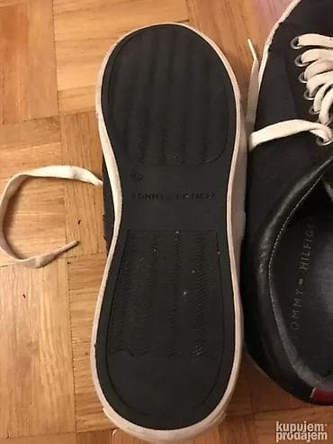 papuce tommy hilfiger: Original Tommy Hilfiger patike 42 NOVE 100% koza Teget plave Placene — 4