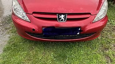 sedista za automobile: Delovi za Peugeot 307 u EQKD crvenoj biji — 3