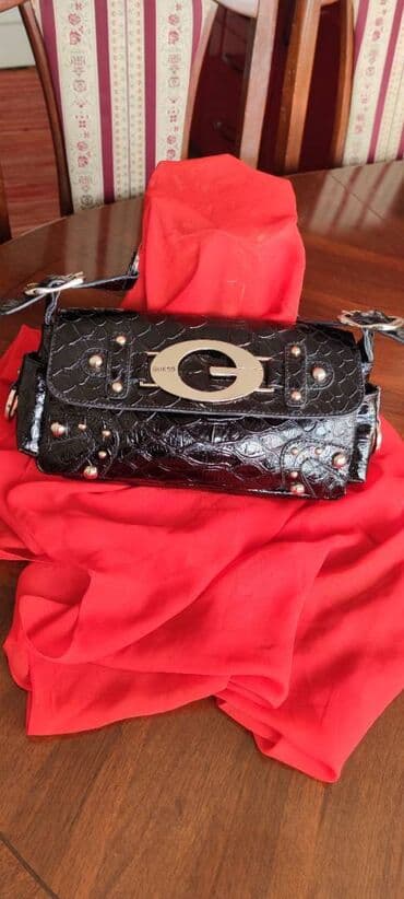 kozne jakne krusevac: Torba za rame, Guess, Materijal: Koža — 2