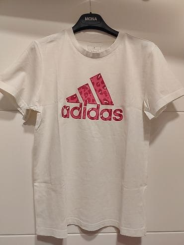 crivit jakne cena: Adidas ženska majica kratkih rukava - Boja: bela - Print: veliki — 5