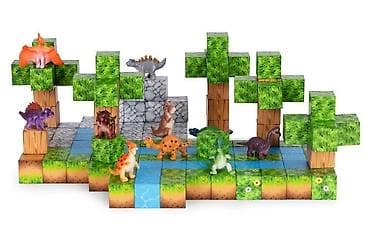 Building Blocks: Set magnetnih kocki za decu – 142 dela, kocke i dinosaurusi Šifra — 3