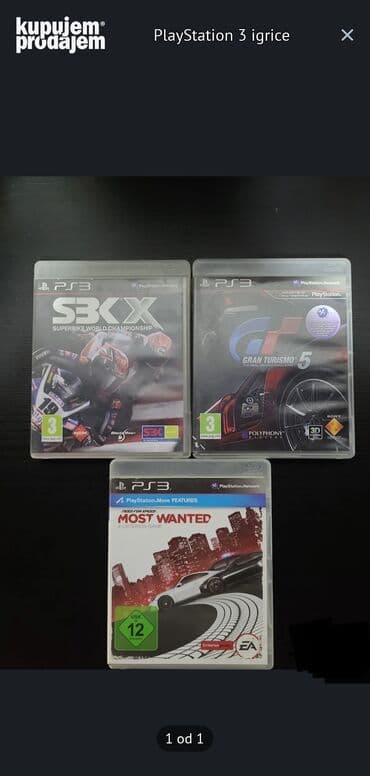 grejač za norveški radijator: PS3 video-igre – originalna izdanja u kutijama sa omotima i diskovima — 1