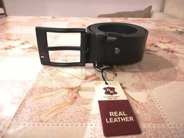 muski set novcanik i kais: Muški, Materijal: Koža — 6