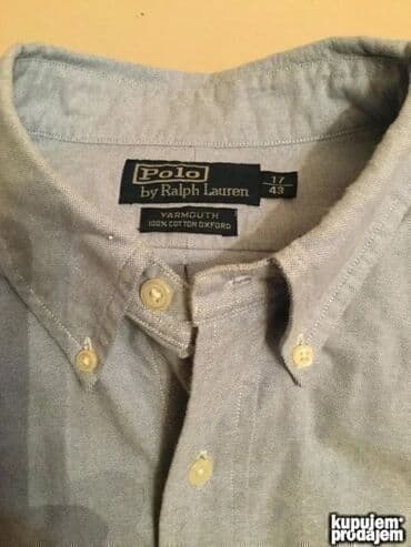 Farmerke: Original Ralph Lauren kosulja - XXL 100%cotton TOP Ramena 54cm — 2