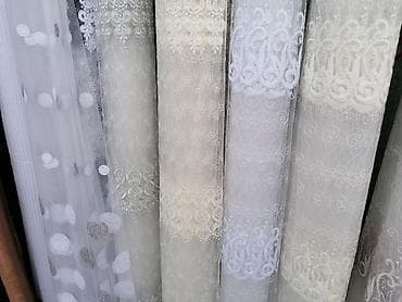 Zavese nove,
Dužina i širina po meri
Ušivena traka i obrađene ivice