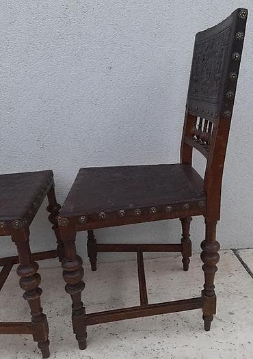 starinski stolovi: Alt Deutsch 2-dve Stilske Stolice •Za restauraciju (sređivanje) — 9