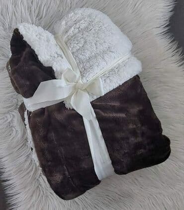 plišana ćebad: Plišana krznena ćebad za samac i bračni ležaj Ćebe-200*200 — 6