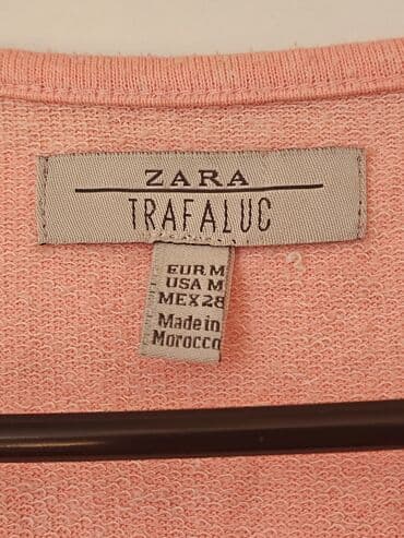 lindex haljine 2022: Zara M (EU 38), color - Pink, Short sleeves — 3