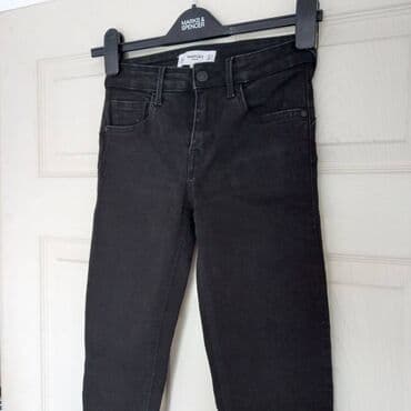 svecane pantalone i tunike: Nove Mango crne farmerke XS. Potpuno nove Mango crne farmerke, nikad — 2