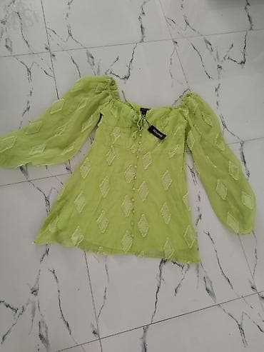 Haljine: Ženska odeća – letnje haljine i bluze (više modela) 1) Narandžasta — 4
