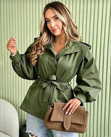 ripley jakne: Ženska elegantna jakna sa pojasom - Model: kratka jakna/kratki mantil — 2