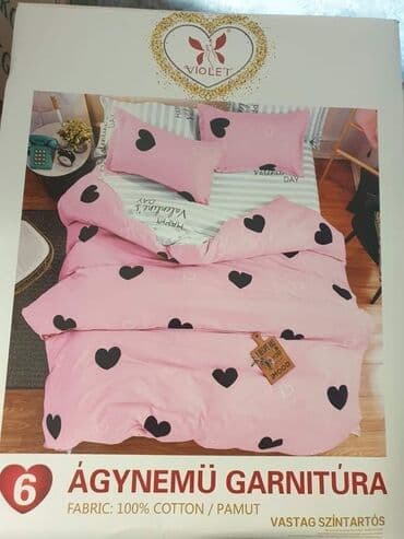 Posteljina iz 6 delova Jorganska navlaka-200*220 Caršaf-220*240