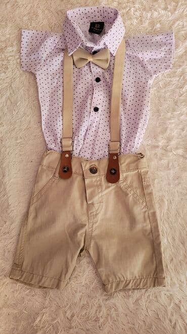 lc waikiki torbice za devojcice: Set: Shirt, Trousers, 68-74 — 1