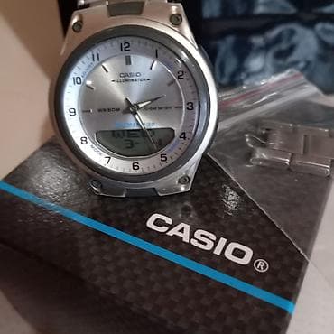 CASIO AW 80-TELEMEMO 30 -KOMPLET SET ORGINAL .metalna narukvicaWR — 6