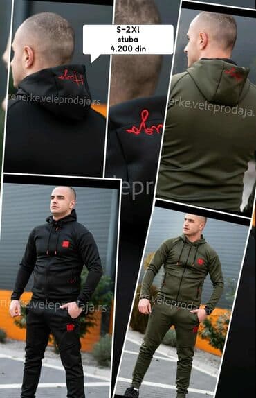 Trenerke: Komplet, 2XL (EU 56), L (EU 52), M (EU 50), Adidas, bоја - Šareno, Pamuk