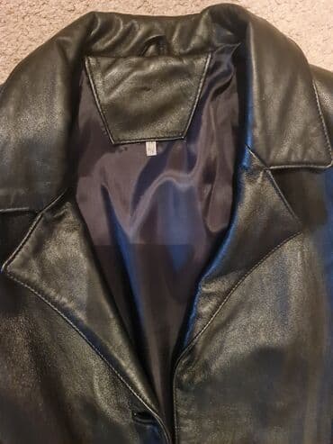 Muška odeća: M, Upotrebljenо, Sa postavom, Jednobojni, bоја - Crna — 1