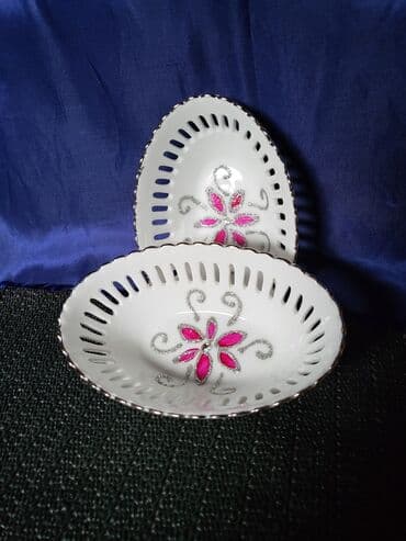 kuhinjski set: Cinije nove Rojal Limonz Italija. Cinijice porcelanske komada 2 u — 4