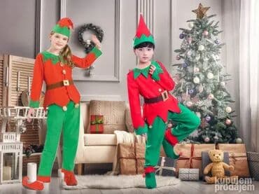 deda mraz kostim za decu: **Naše slike uživo! ELF patuljak vilenjak vilenjakinja patuljcica za — 3