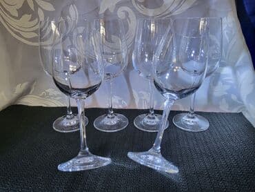 kristalne čaše prodaja: Case nove,vintaz kristal za vino Montana Nemacka. Case tanji — 1