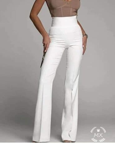 crne pantalone i bela kosulja: Pantalone: 2200 dinara
Boje:crna,bela,zelena,krem i kamel — 1