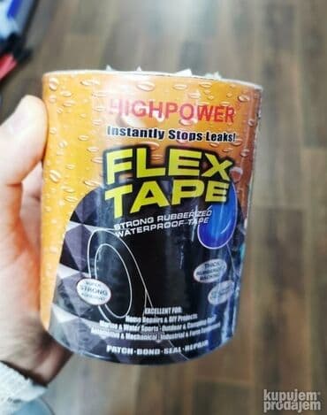 limene kucice za svece: FLEX TAPE vodootporna gumena traka za univerzalnu upotrebu Manja — 1