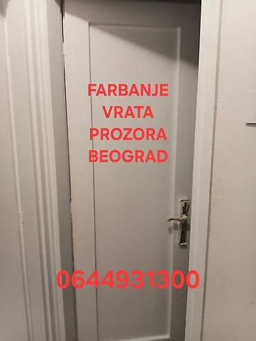 sljokice za farbu: Usluga farbanja vrata i prozora – Beograd - Profesionalno farbanje — 3