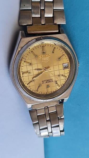 samsung satovi: Seiko 5 automatski ručni sat – 21 rubin - Mehanizam: automatski, 21 — 2