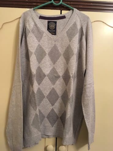 springfield jakne srbija: Original Springfield džemper, kao nov, 100% cotton, svetlo sivi sa — 5